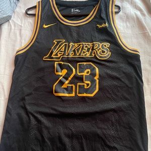 Lebron James . LA Lakers jersey.